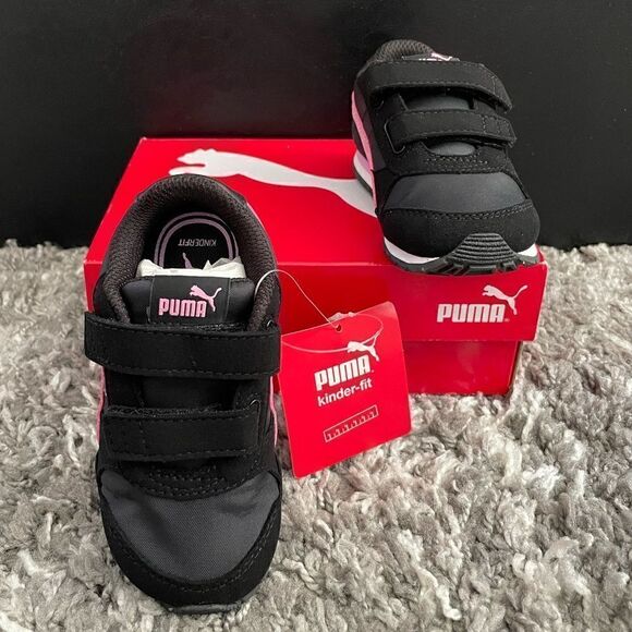 NIB Puma® Kids ST Runner V2 Hook and Loop Shoes - Picture 3 of 10